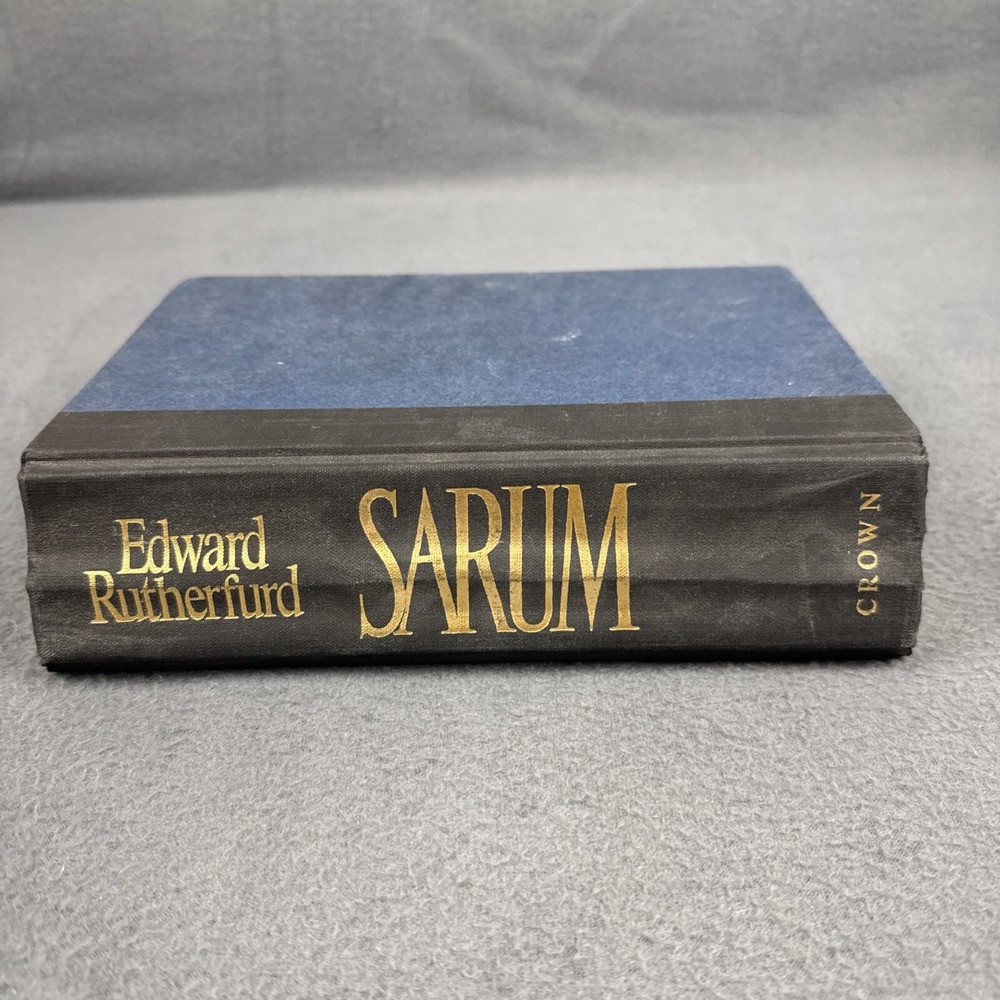 Sarum : The Novel of England by Edward Rutherfurd FN‎ 1st ed / 1st Print HCDJ